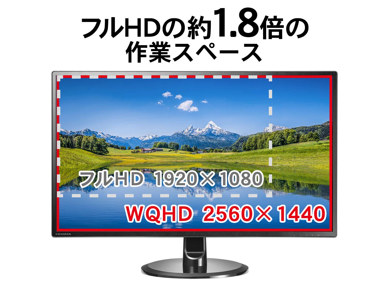 Amazon.co.jp: IODATA モニター 27インチ WQHD ADSパネル 非光沢 (HDMI
