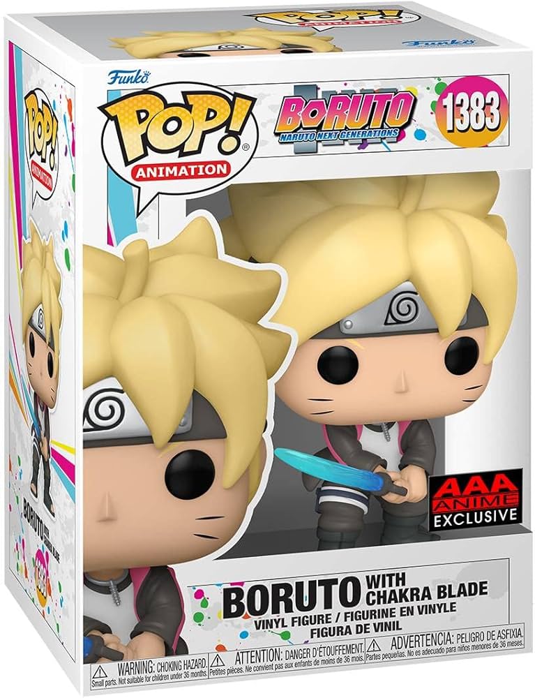 Amazon.com: Funko Pop Boruto - Boruto w/Chakra Blade Figure (AAA