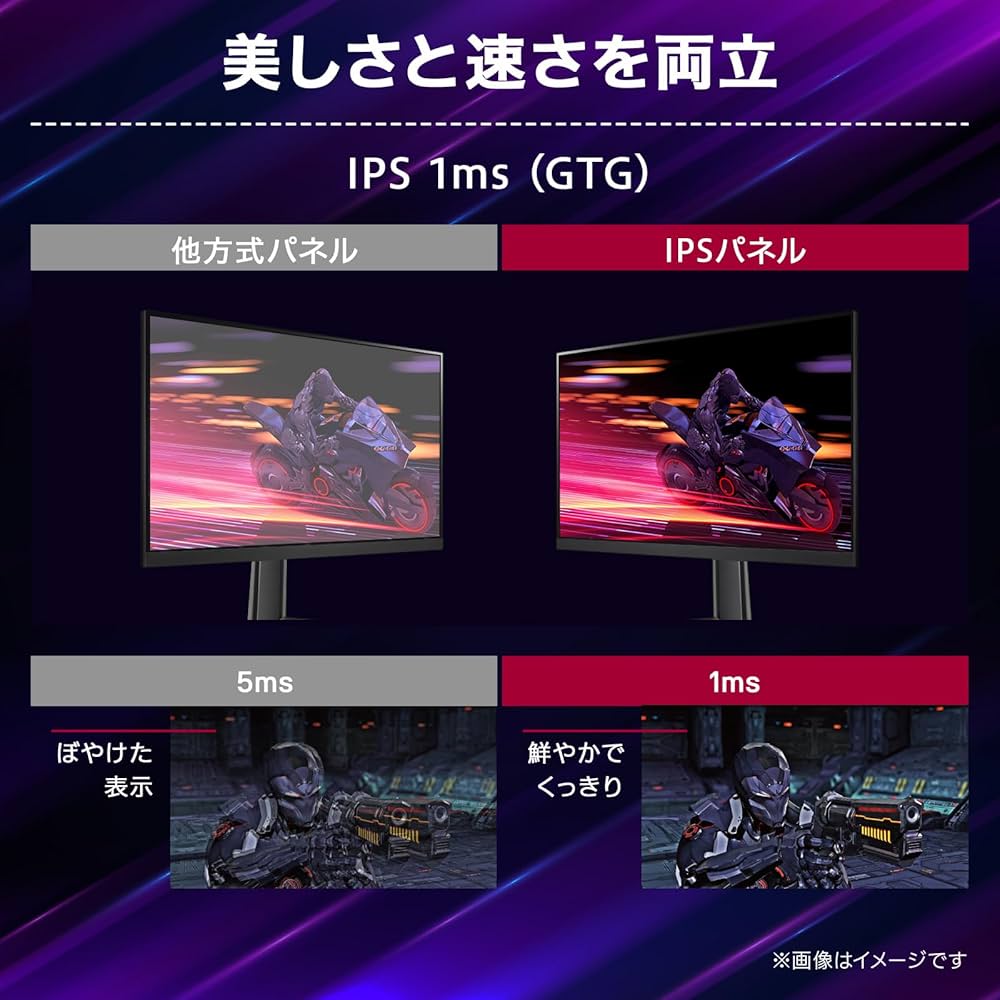 Amazon.co.jp: LG ゲーミングモニター UltraGear 24GS60F-B 23.8インチ