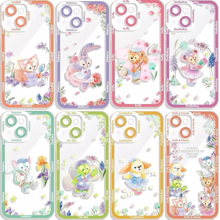 Amazon.co.jp: ダッフィー＆フレンズ スマホケース iPhone15Proケース