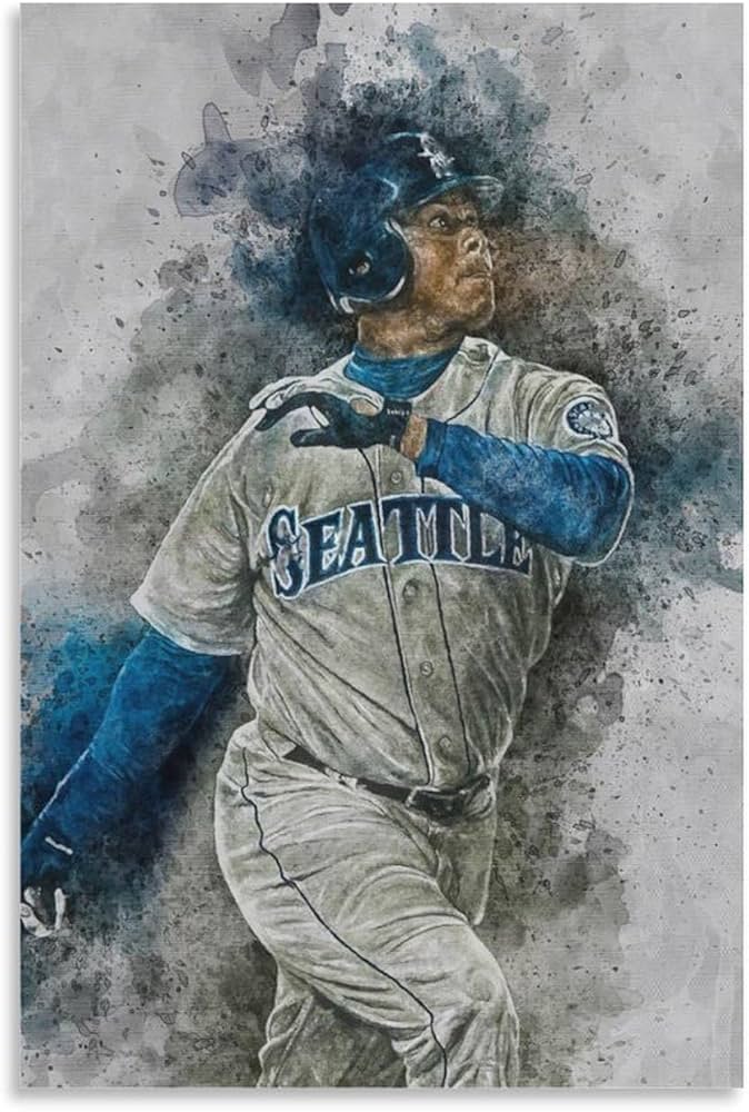 Amazon.co.jp: 野球選手ケン・グリフィー・ジュニア スポーツポスター