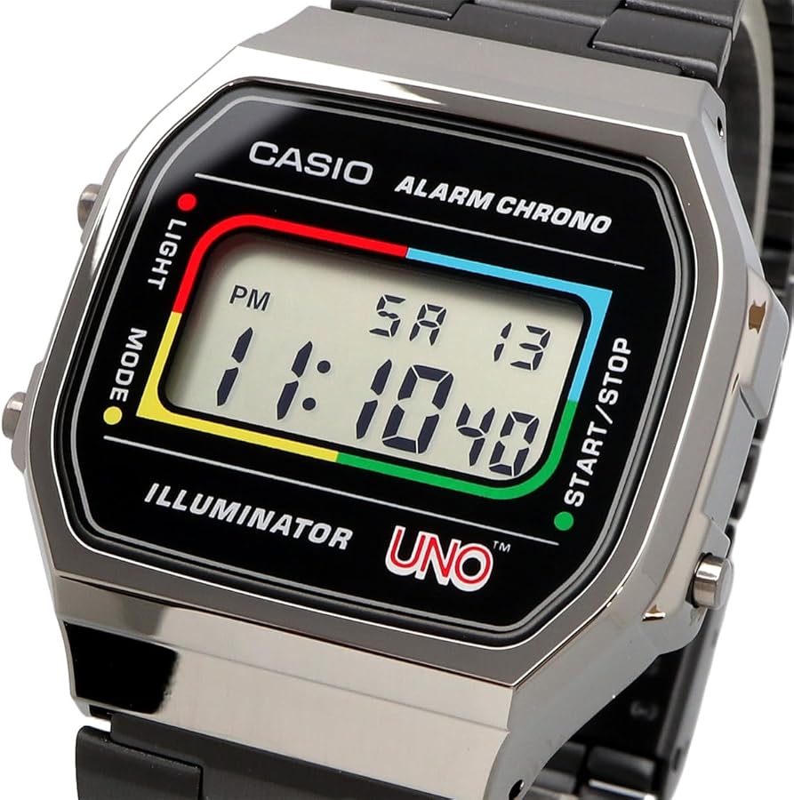 Amazon.co.jp: [カシオ] CASIO デジタル 腕時計 UNO™コラボレーション