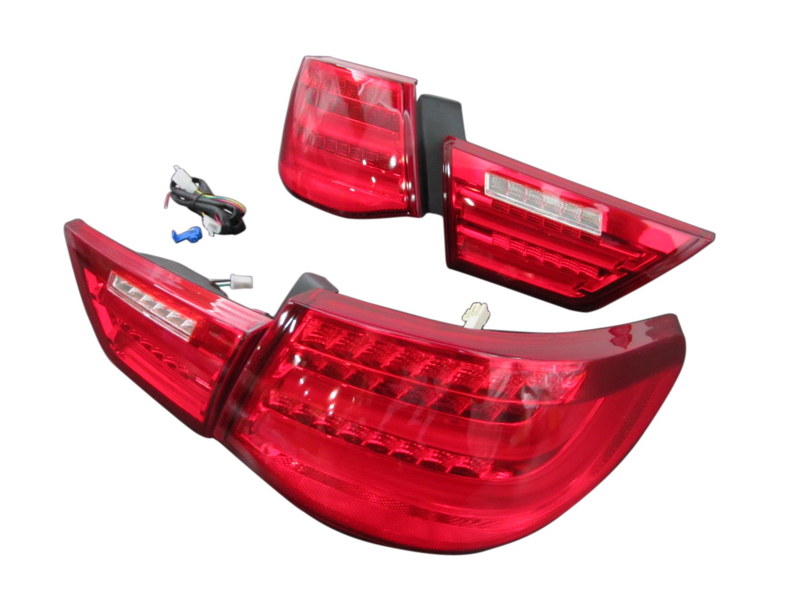 Amazon.co.jp: BRIGHTZ マークX 130 133 135 前期 ファイバーLEDテール