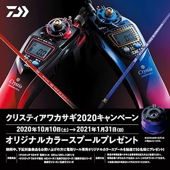 Amazon.co.jp: ダイワ(DAIWA) クリスティアワカサギ HG タイプC SS
