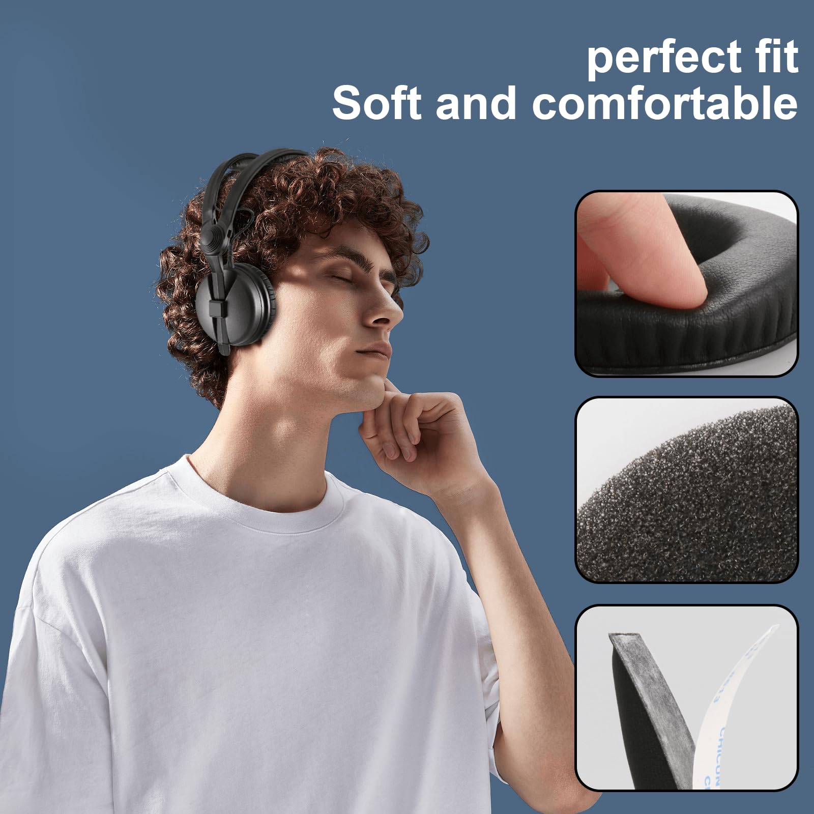 Amazon | HD25交換用イヤーパッドヘッドバンド ゼンハイザー HD25-1