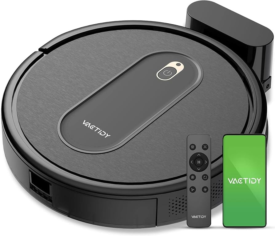 Amazon | Vactidy ロボット掃除機 3000Pa 強力吸引 Vactidy Nimble T6