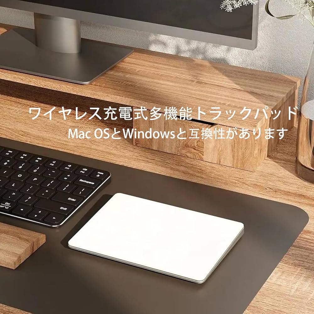 Amazon.co.jp: ワイヤレス マルチタッチ トラックパッド - Mac および