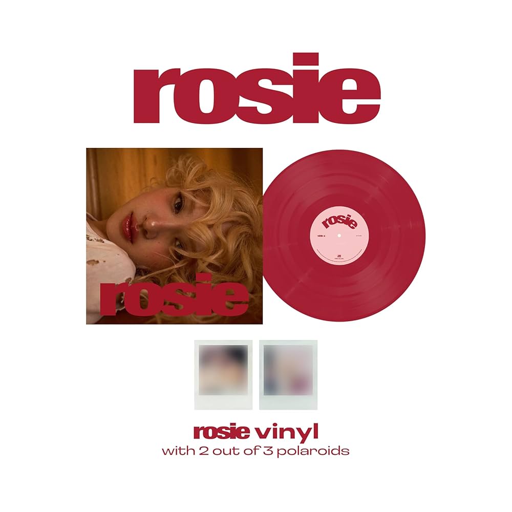 Amazon.com: Rose Blackpink Rosie Apple Red Color Vinyl: CDs & Vinyl