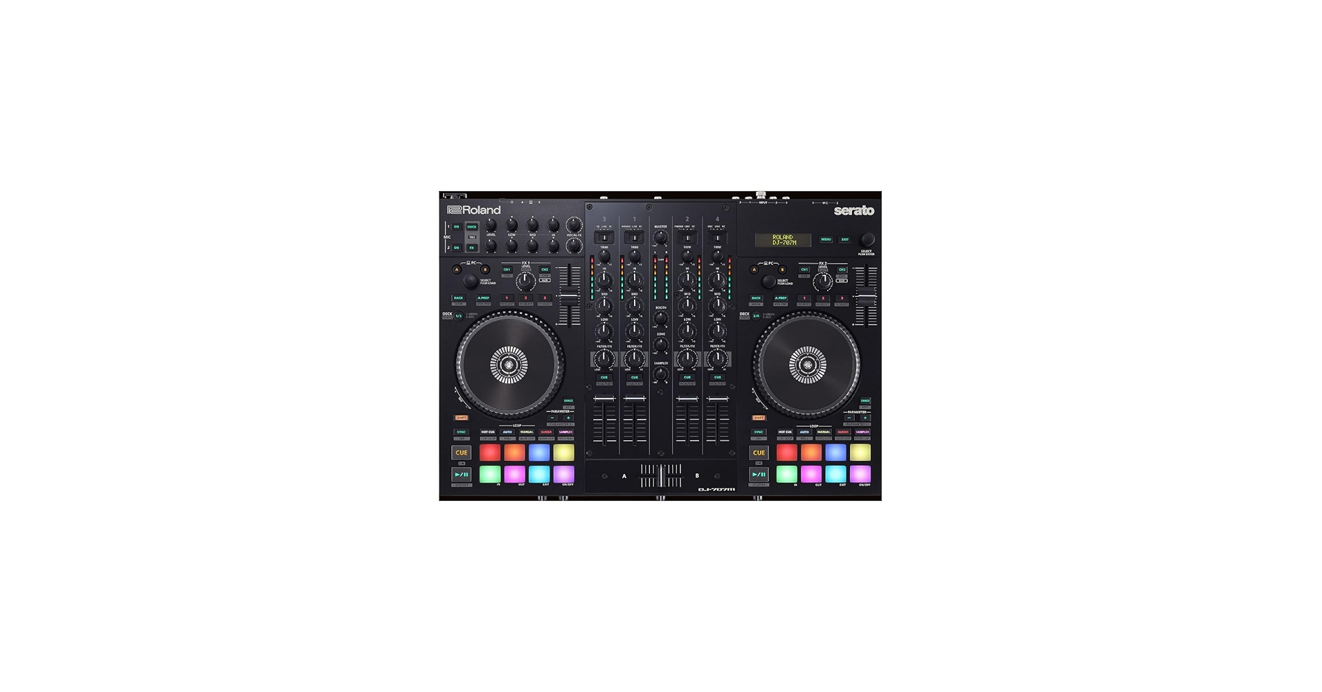 Amazon.com: Roland DJ-707M DJ Controller for live streamers and