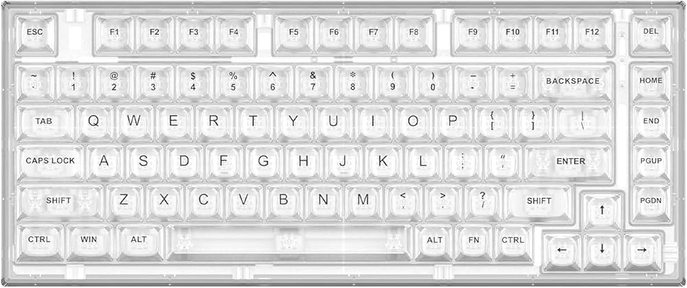 Amazon | YUNZII X75 PRO 82キーワイヤレス ホットスワップ対応 英語