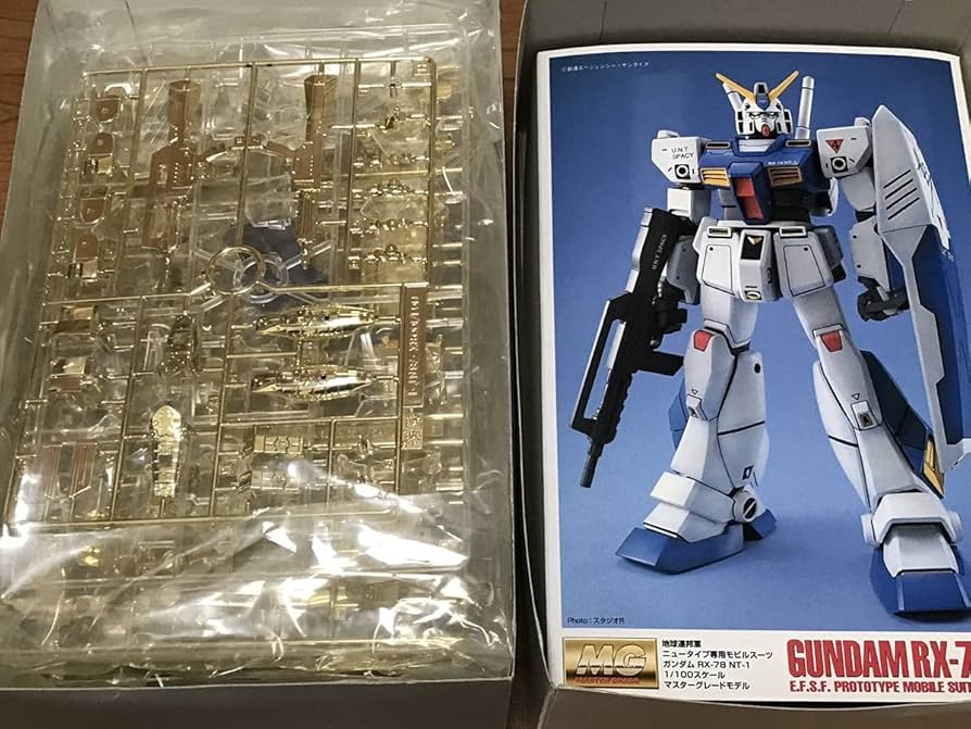 非売品 MG ガンダムNT-1ゴールドメッキVer.プラモデルコンテスト金賞