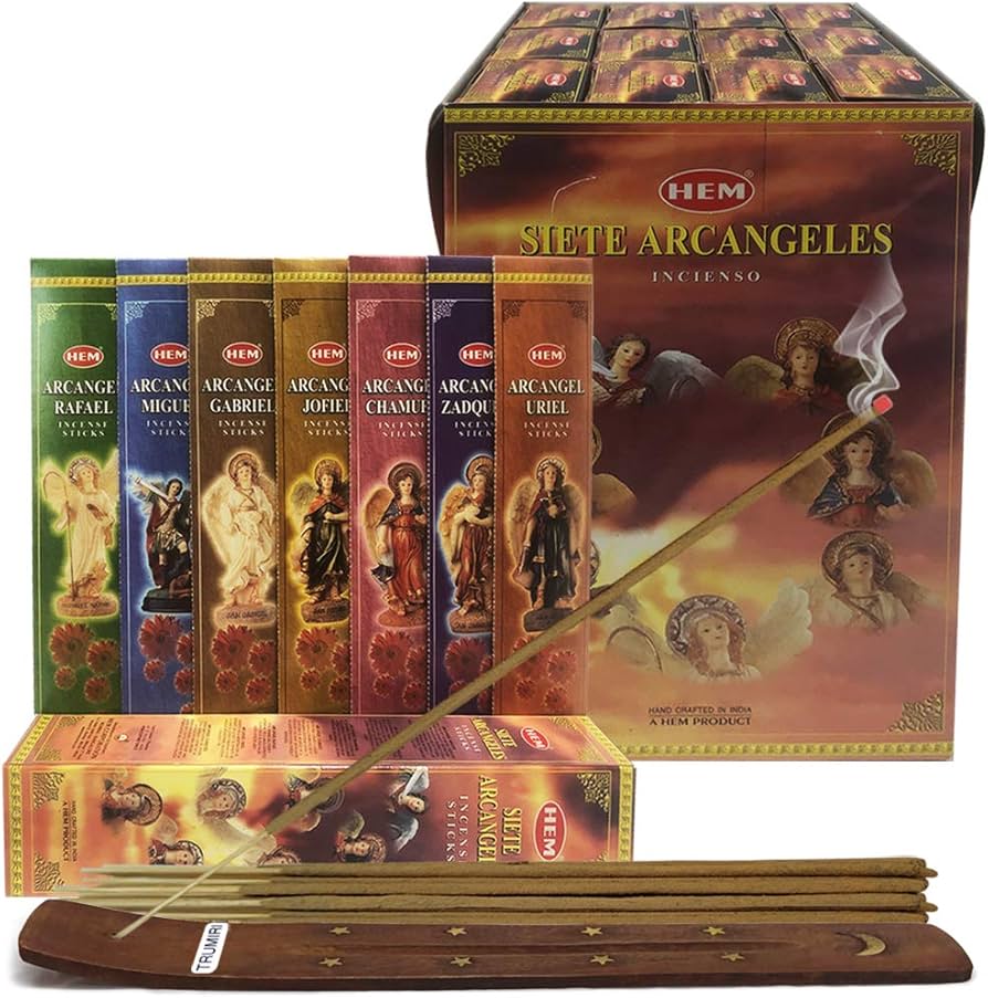 Amazon.com: 7 Archangels Incense Sticks Variety Pack and Incense