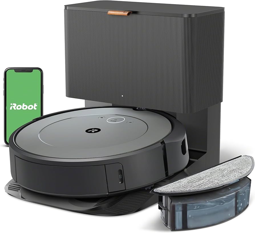 Amazon.com - iRobot Roomba Combo i3+ (3574) Robot Vacuum & Mop