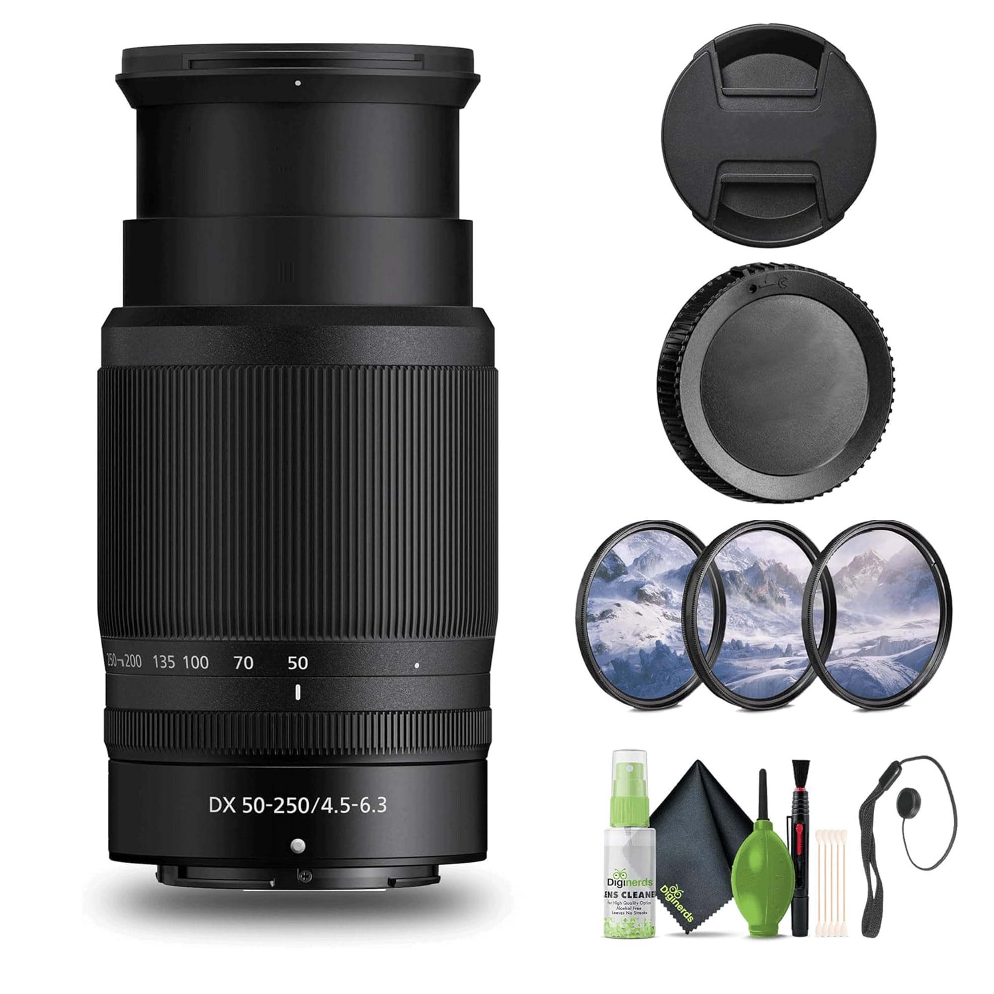 Amazon.com: Nikon NIKKOR Z DX 50-250mm f/4.5-6.3 VR Telephoto Zoom