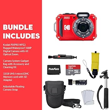 Amazon.com : KODAK PIXPRO WPZ2 Rugged Waterproof Digital Camera
