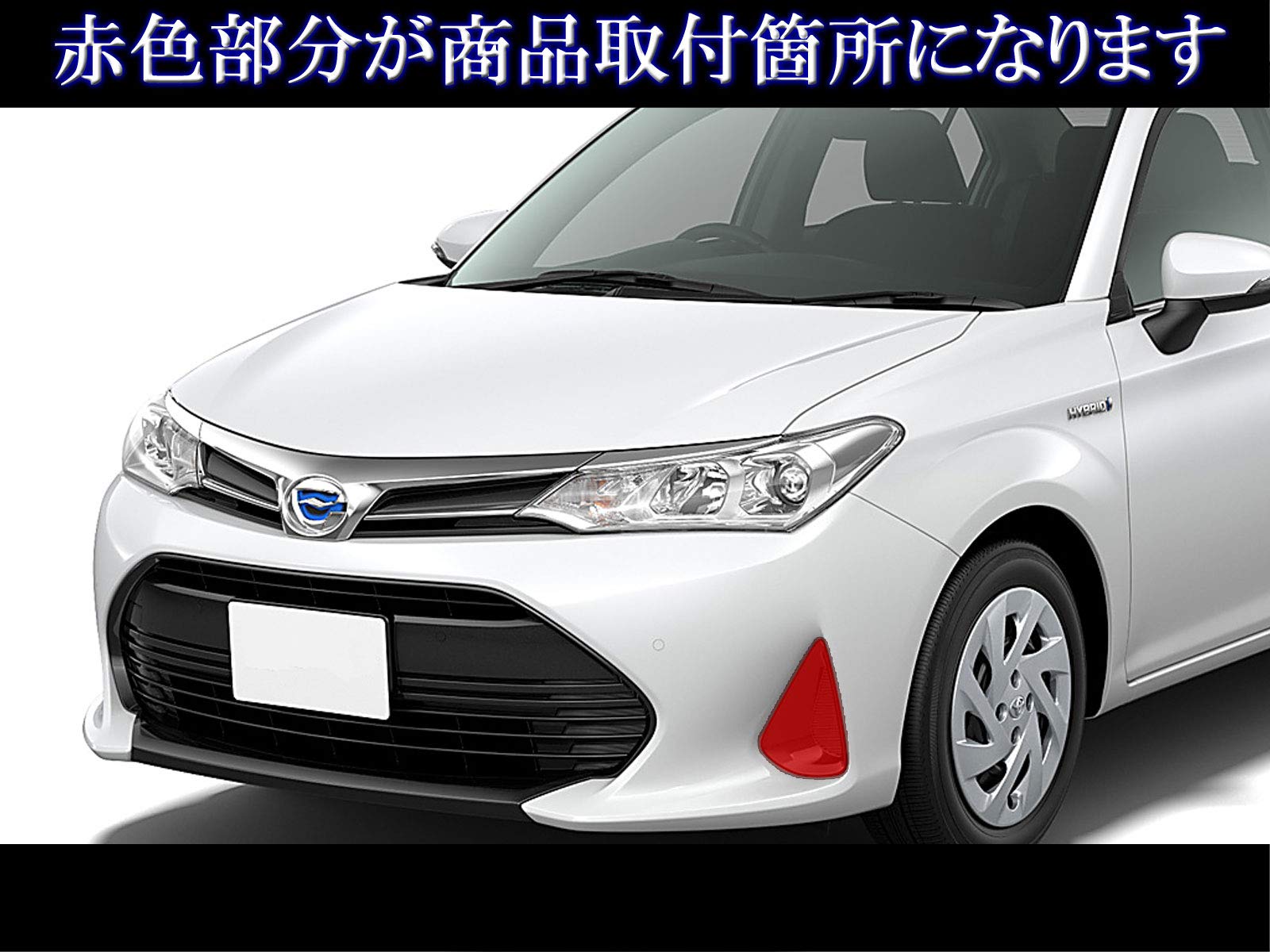 Amazon | BRIGHTZ カローラアクシオ 160 161 164 165 後期 フォグ