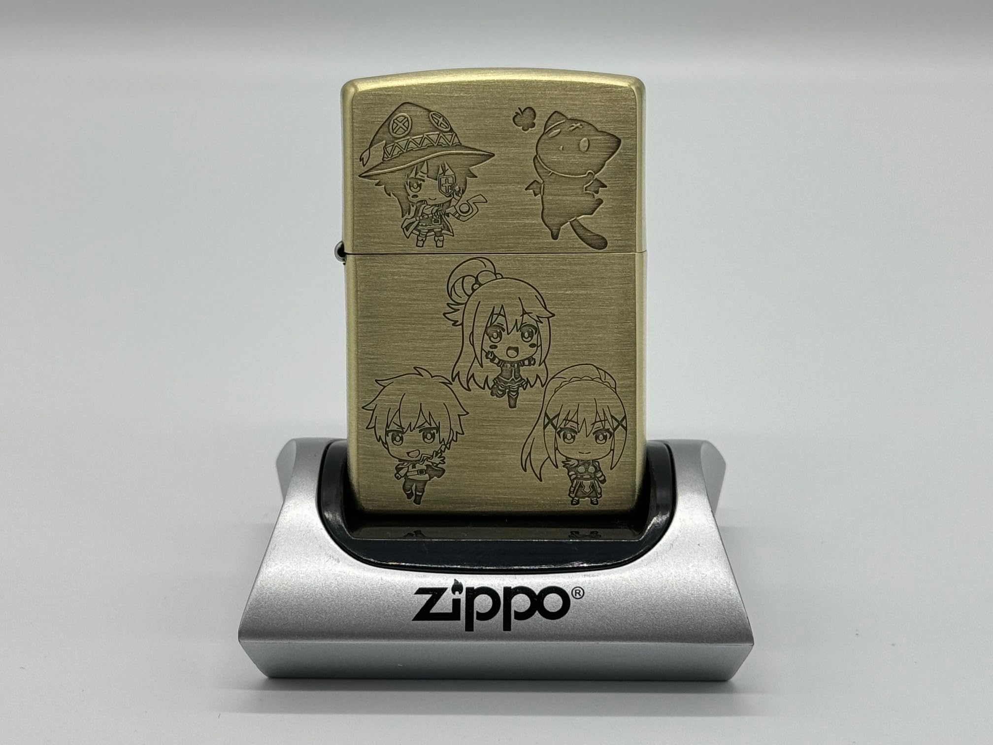 Amazon.co.jp: ZIPPO オイルライター この素晴らしい世界に祝福を！3