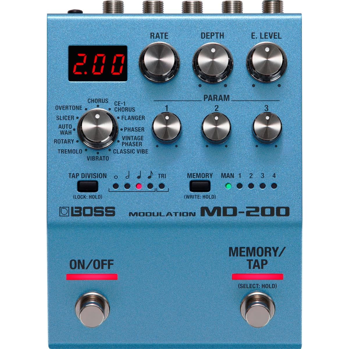 Amazon.com: BOSS MD-200 Premium Quality Modulation Guitar Pedal