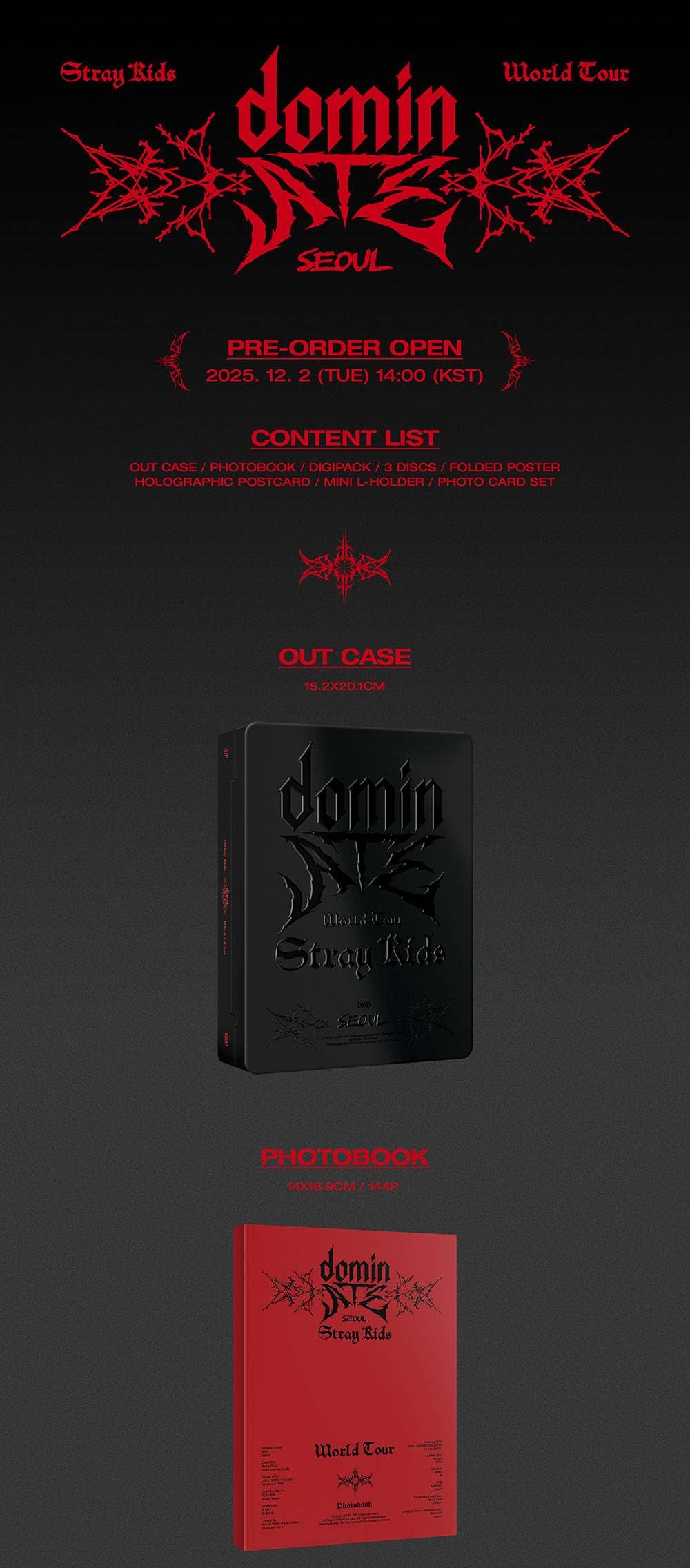 Amazon.co.jp: Stray-Kids (スキズ/SKZ) - World Tour [dominATE SEOUL