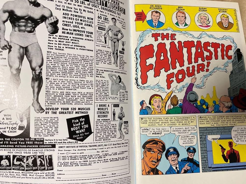 Amazon.co.jp: Fantastic Four #1 ファンタスティックフォー アメコミ