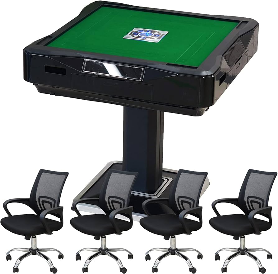 Amazon.co.jp: MJ-REVO Pro2 全自動麻雀卓 麻雀イス セット 28mm牌