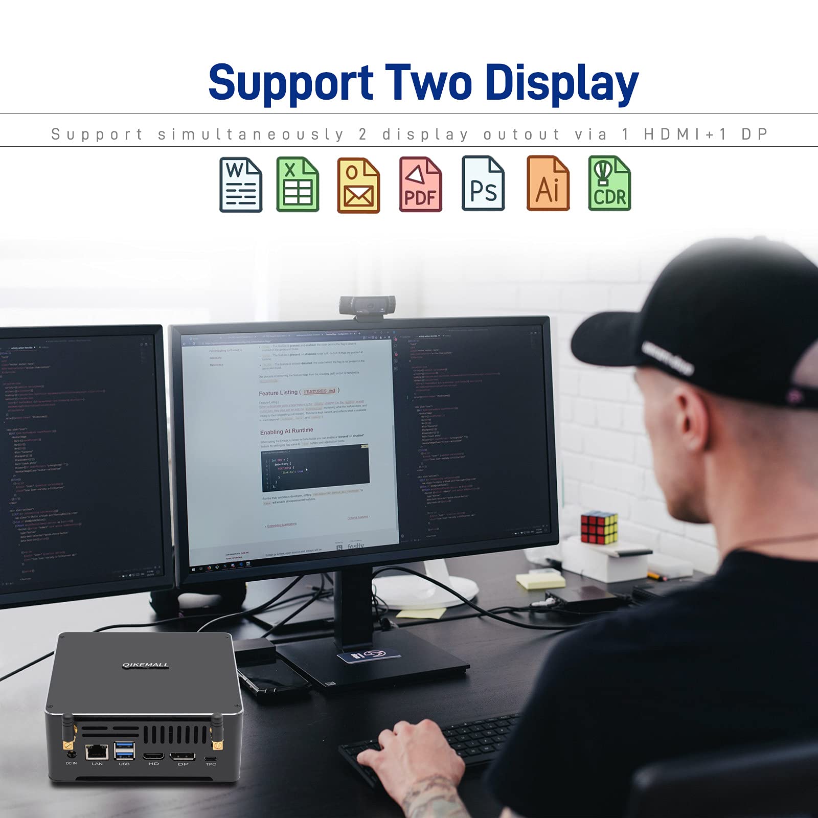 Amazon.co.jp: ミニPC Windows11 Pro 4K対応 Core i7-8565U,小型pc