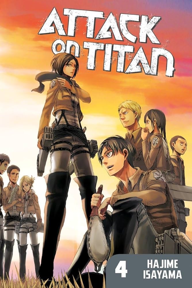 Amazon.com: Attack on Titan 4: 9781612622538: Isayama, Hajime: Books