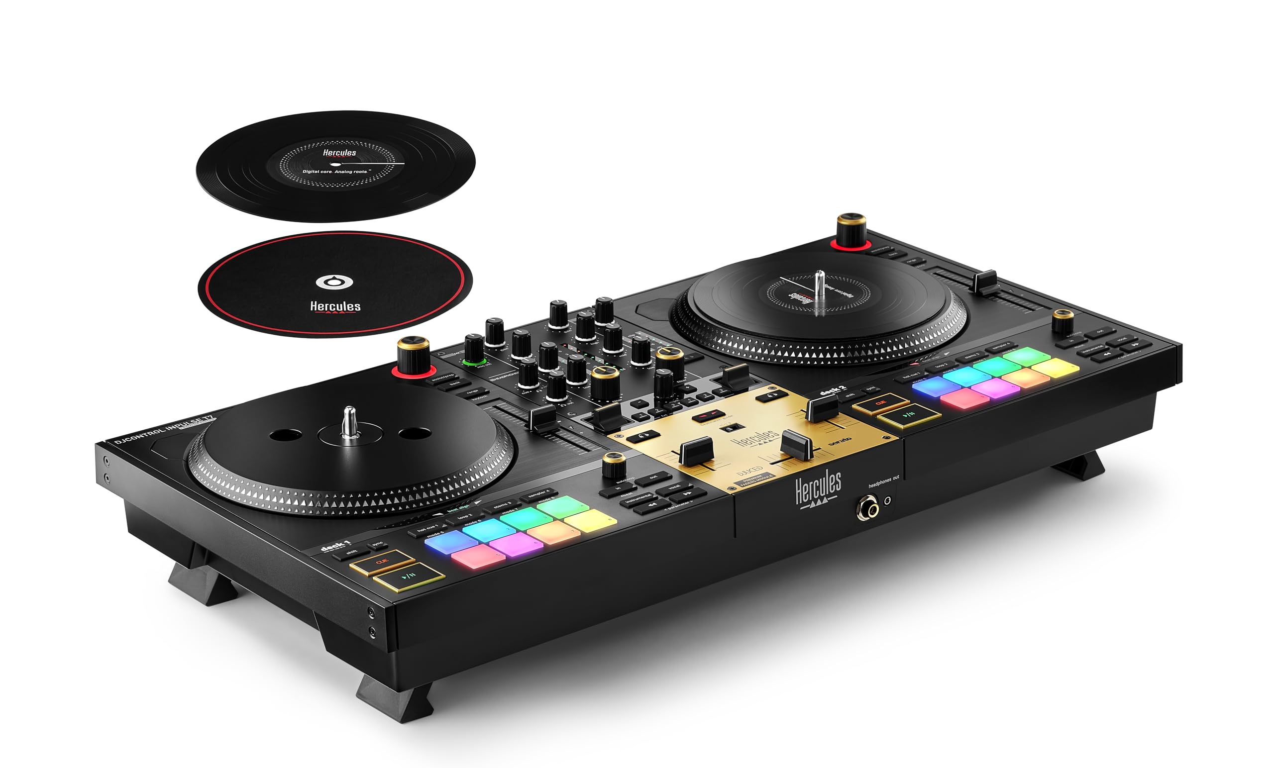 Amazon.com: Hercules DJ T7 Premium, 2 Deck Motorized DJ Controller