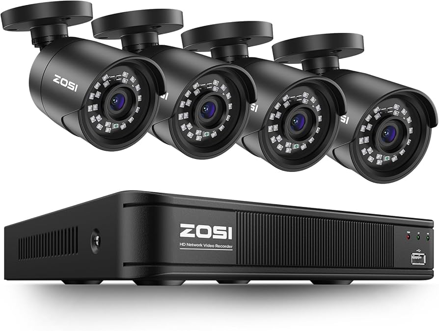 Amazon.com : ZOSI 8CH 5MP 3K Lite Surveillance Wired Security