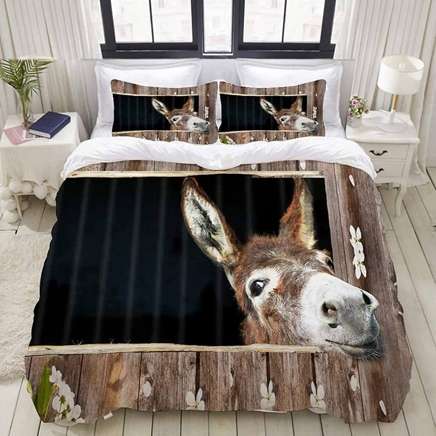 Amazon｜布団カバー ダブル ドンキー 寝具セット掛け布団カバーき 布団