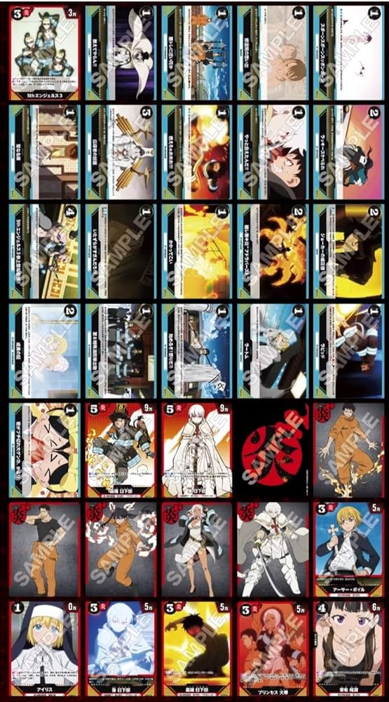 Amazon.co.jp: TCG 炎炎ノ消防隊 TRADING CARD GAME 01 スターター