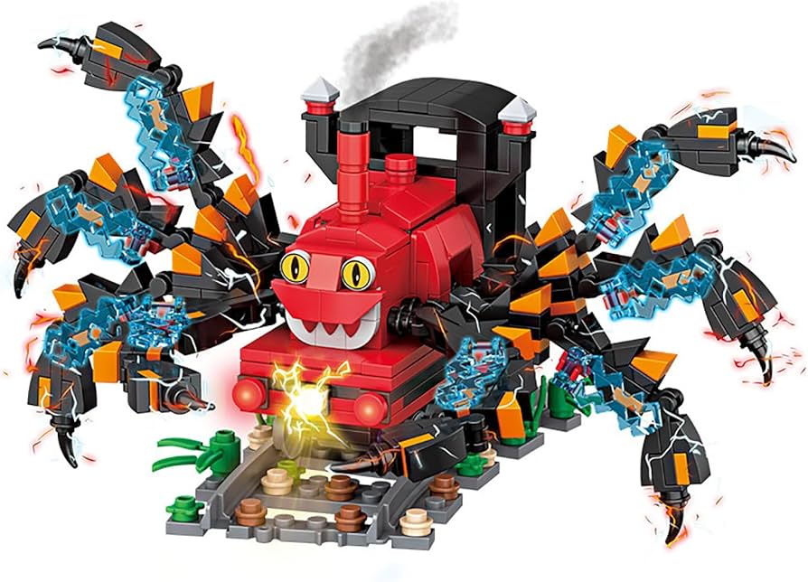 Amazon.co.jp: Choo-Choo Charles Train Building Block Toys 506