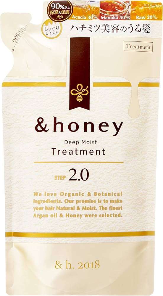 Amazon | &honey (アンドハニー) ディープ モイスト トリートメント