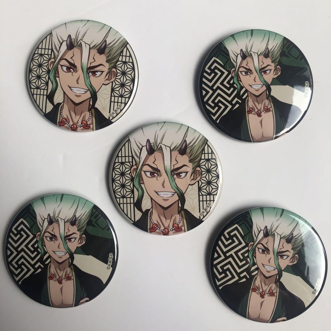 Amazon.co.jp: Dr.STONE ドクターストーン 百鬼夜行 石神千空 缶バッジ