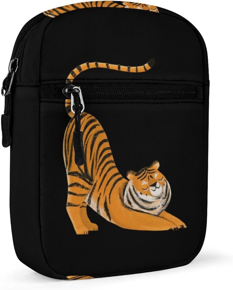 Amazon.co.jp: タイガー 虎 トラ とら 可愛い ショルダーバッグ メンズ