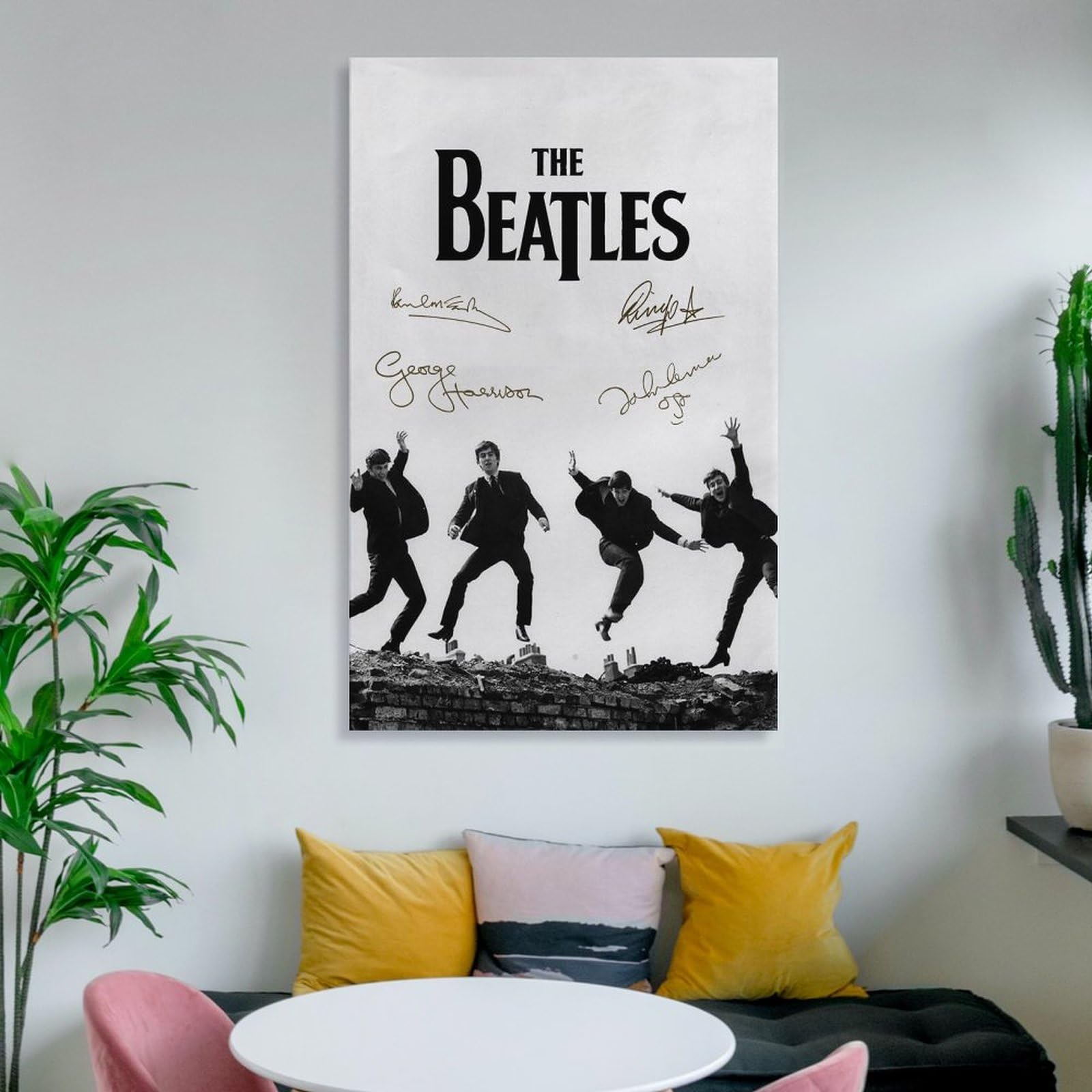 Amazon.co.jp: NJYXART ビートルズポスター ビンテージミュージック