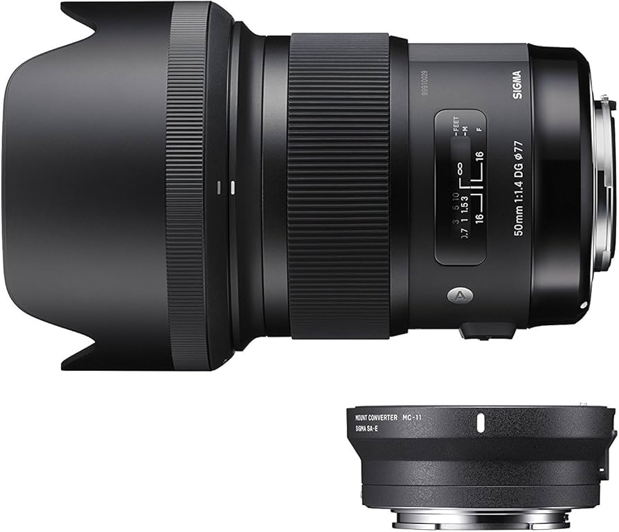 Amazon.com: Sigma 50mm f/1.4 DG HSM Art Lens for Canon EF and MC