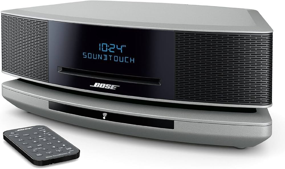 Bose Wave SoundTouch Music System IV, Works with Alexa, Platinum