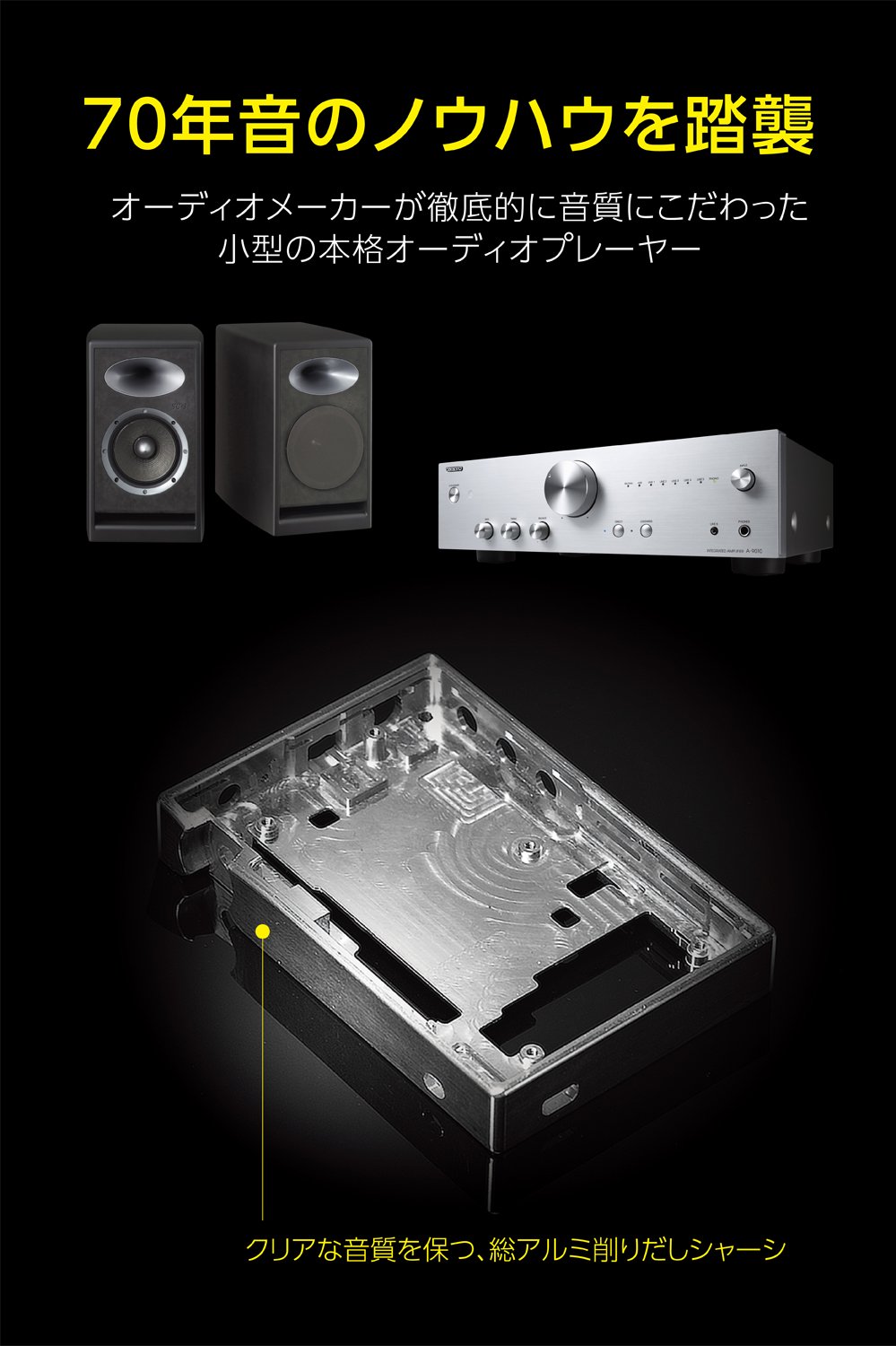 Amazon.com: ONKYO rubato DP-S1(B)【Ultrahigh Resolution Play