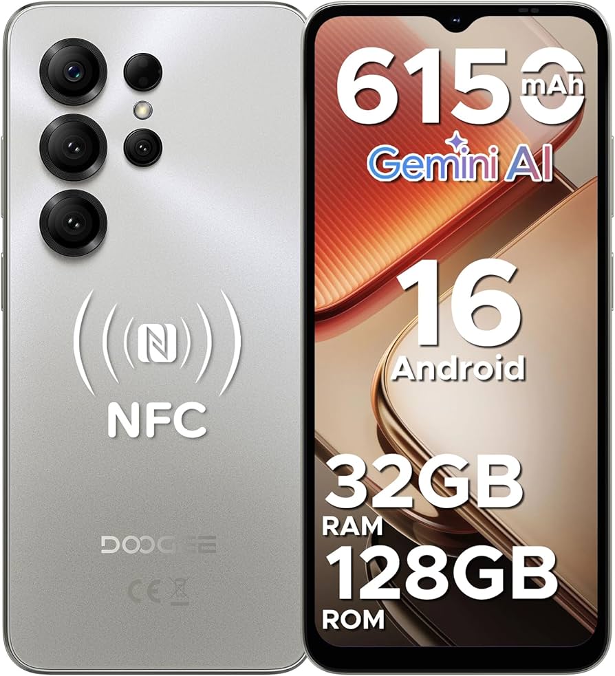 Amazon | 【最新 Android16 スマホ】 DOOGEE Note56X Pro Android 16