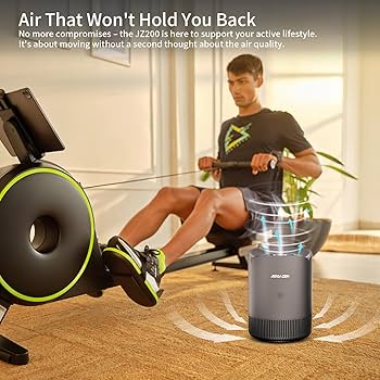 Amazon.co.jp: Jerdazen 空気清浄機 小型 17畳 脱臭 卓上 軽量 集じん