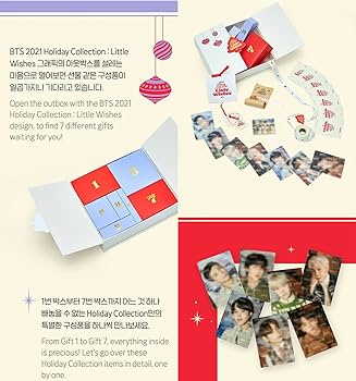 BTS - BTS HOLIDAY SPECIAL BOX(NOT AUDIO CD!). Photo Card Set+