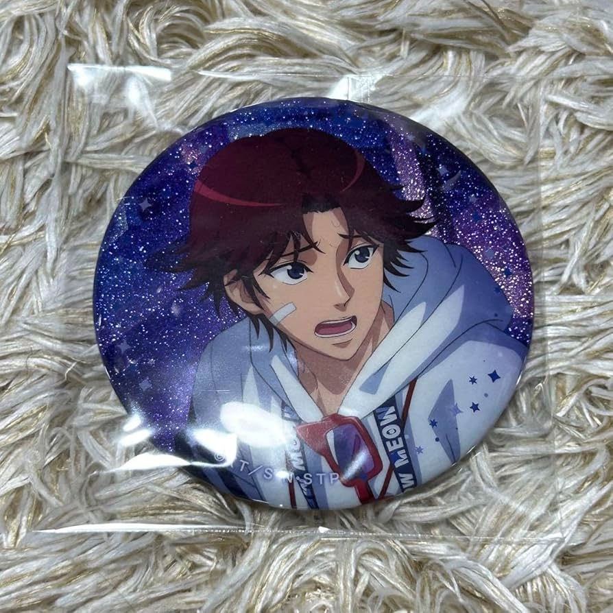 Amazon.co.jp: テニスの王子様 テニプリ 菊丸英二 缶バッジ テニラビ