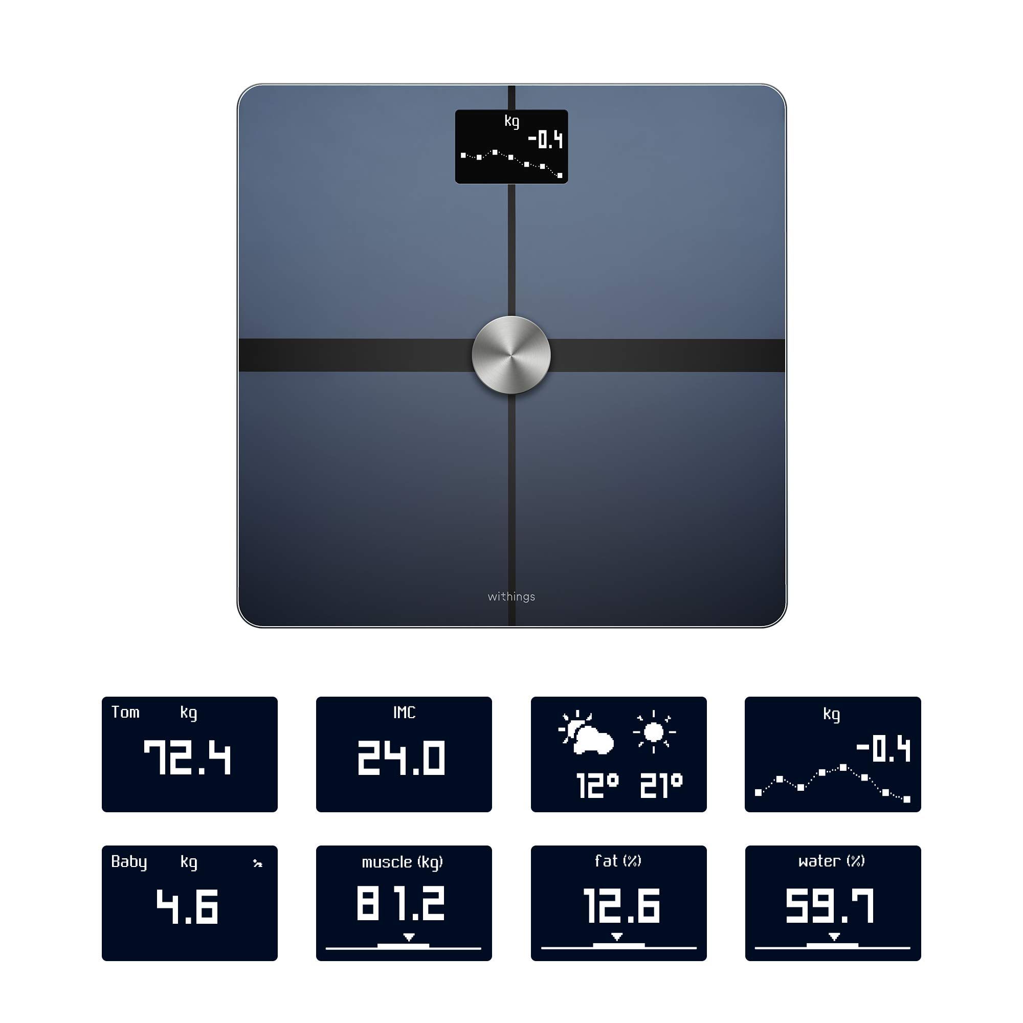 Withings Body + Wi-Fi/Bluetooth対応 中古 Withings Body + Wi-Fi