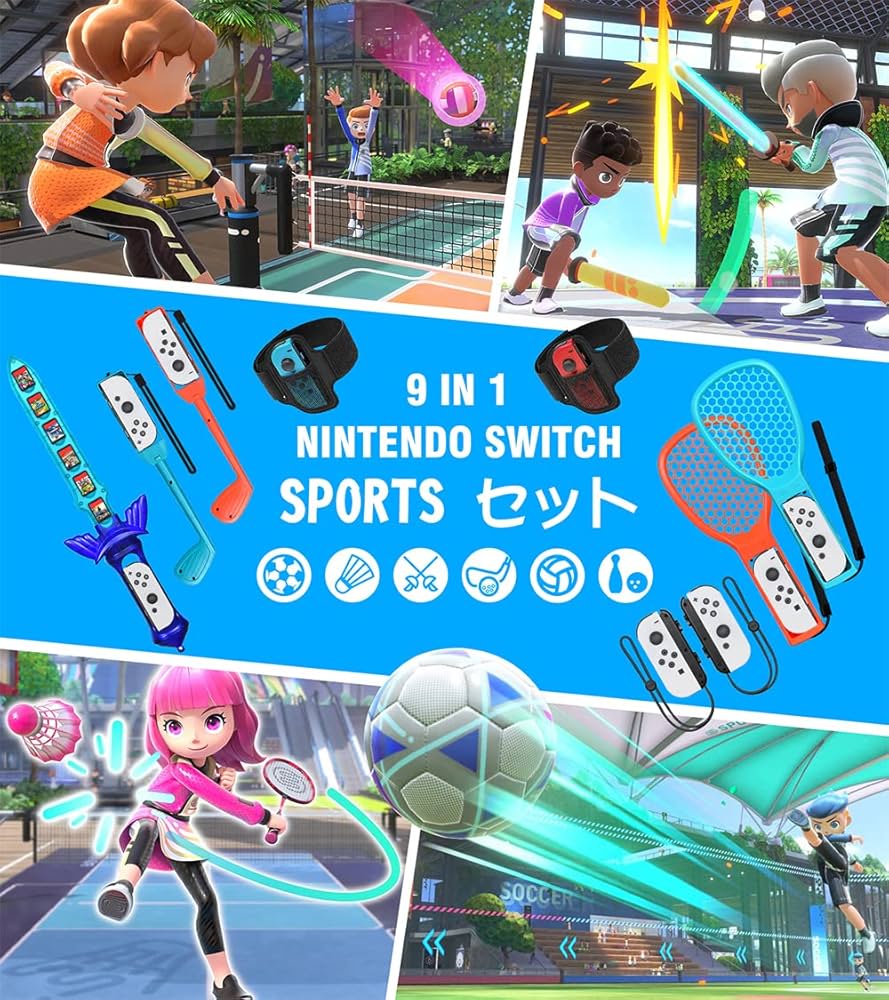 Amazon.co.jp: 【20 in 1セット】2025年新登場！Switch2 Sports