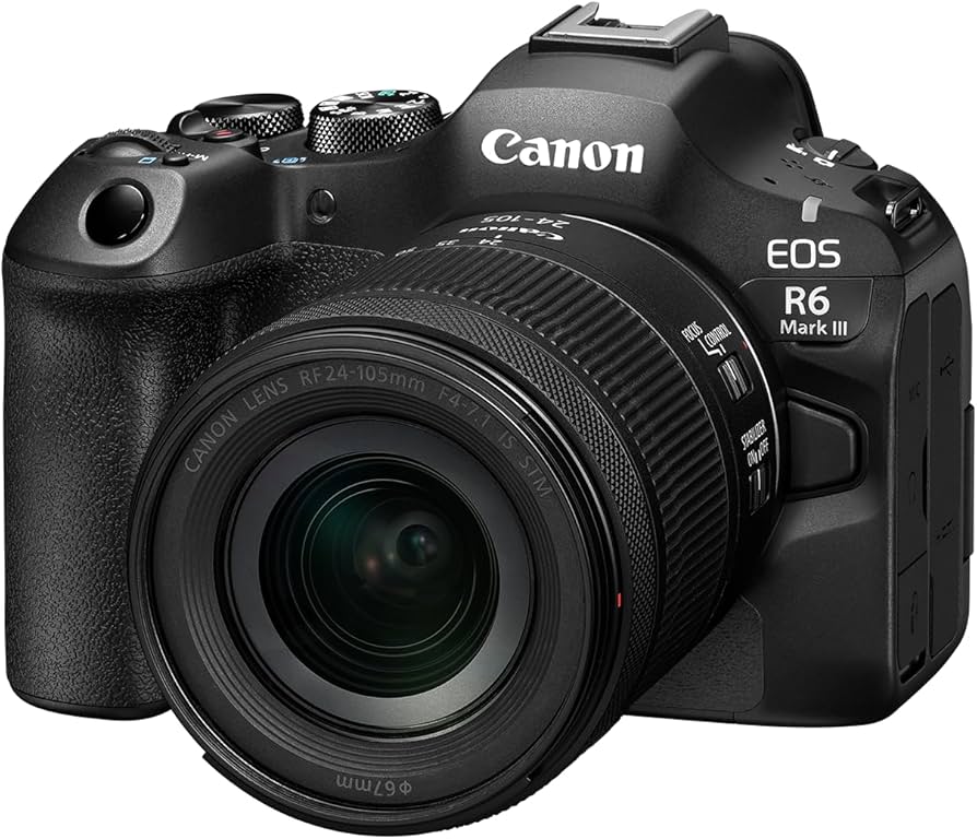 Amazon.com : Canon EOS R6 Mark III RF24-105mm F4-7.1 is STM Lens