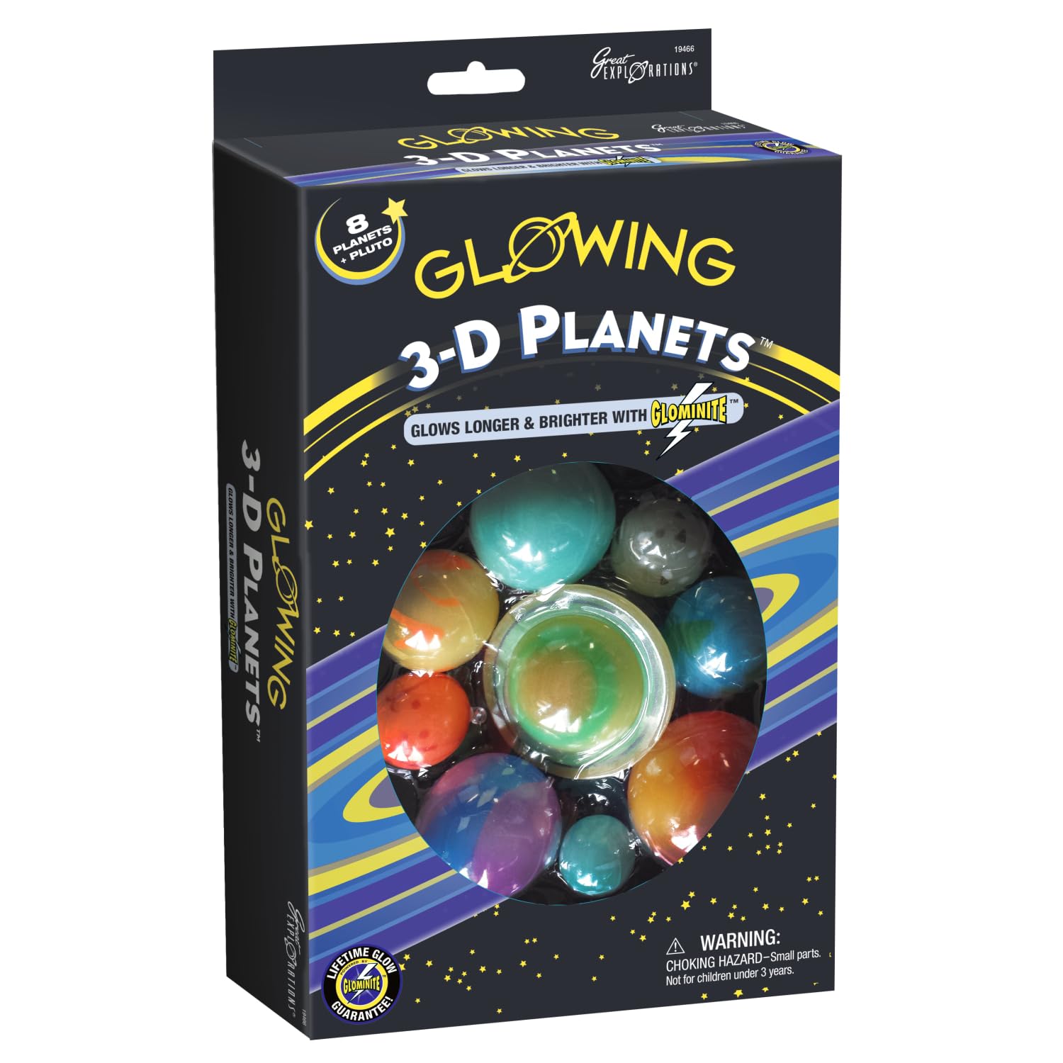 Amazon.com: Great Explorations 3-D Planets (Box) : Toys & Games