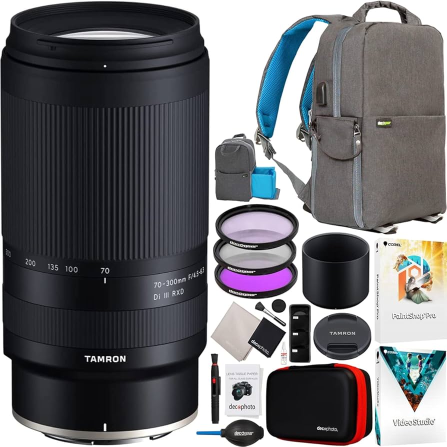 Amazon.com : Tamron 70-300mm F/4.5-6.3 Di III RXD Lens for Nikon Z