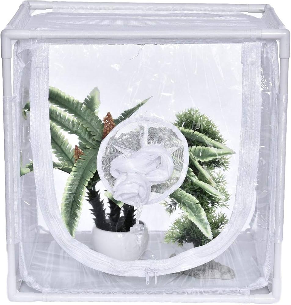 Amazon.co.jp: ビニールハウス ビニール温室 折りたたみ 簡易温室 昆虫