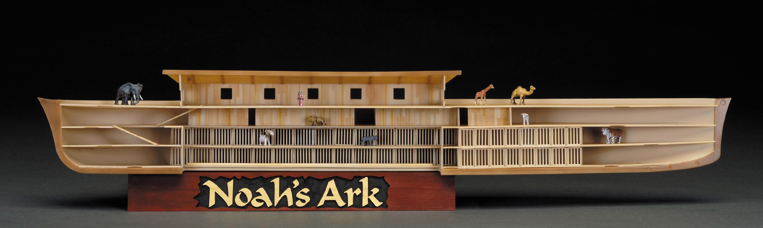 Amazon | ミニクラフト 1/350 ノアの箱舟 プラモデル MC11316